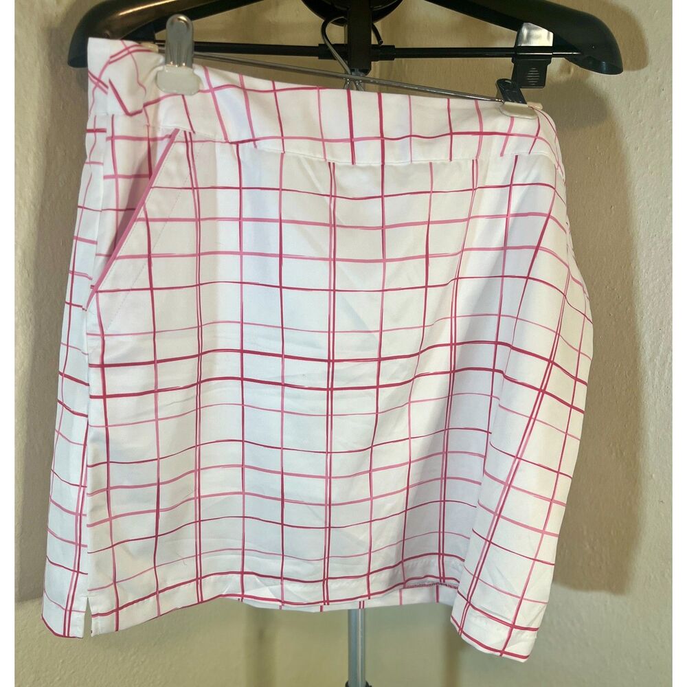 Adidas Women's ClimaCool plaid skort 12